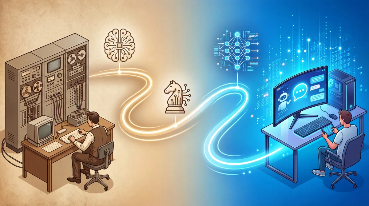 История ИИ для чайников: от калькулятора до ChatGPT за 10 минут