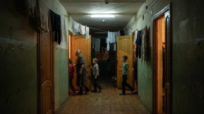 Обои / Dormitory Evening