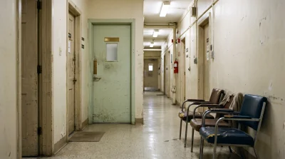 Обои / Clinic Corridor