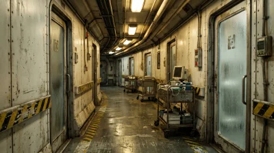 Обои / Quarantine Corridor