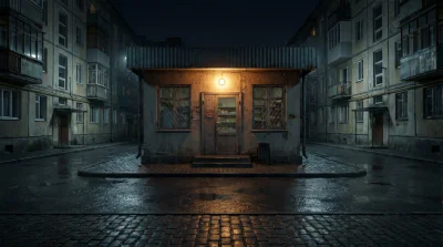 Обои / Last Night Window