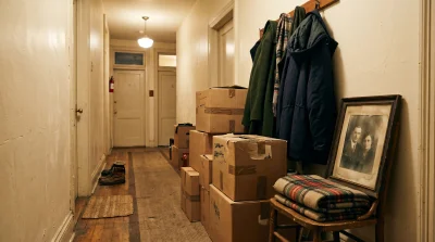 Обои / Boxed Hallway