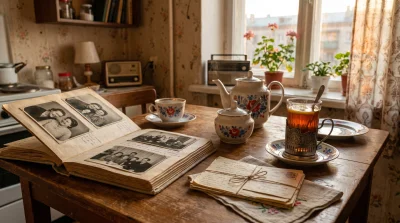 Обои / Kitchen Table Memory