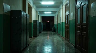 Обои / School Corridor