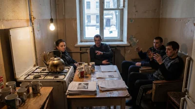 Обои / Shared Kitchen