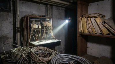 Обои / Basement Switchboard