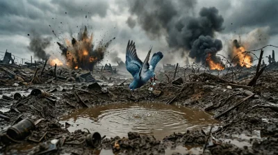 Полёт сквозь свинец: как пернатая героиня спасла «Потерянный батальон»