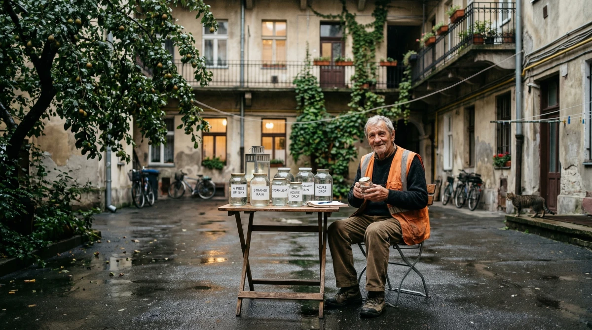 В нашем дворе продавали кусочки неба