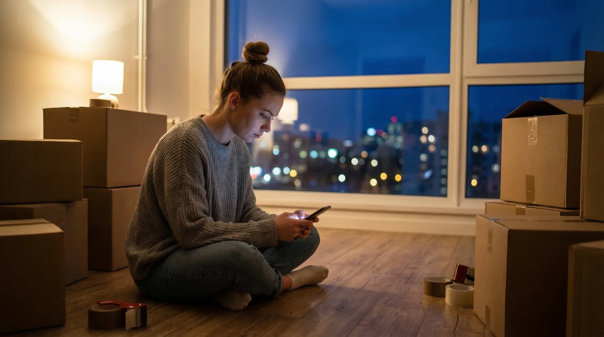 Я переехала в другой город и вдруг поняла, что мне некому написать вечером