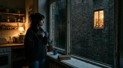 Звезда в окне напротив