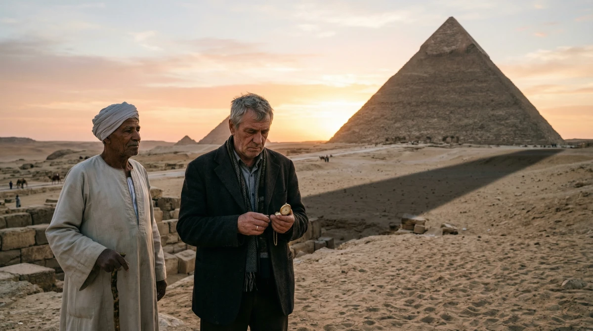 Тень, указывающая на дом