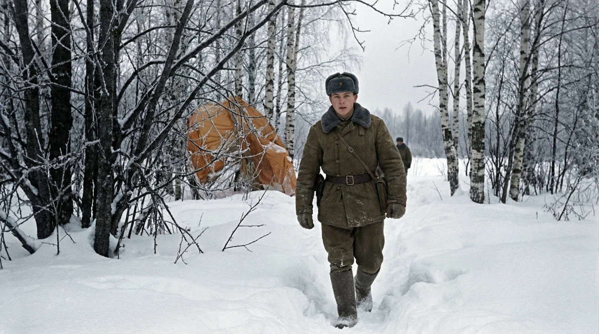 Алексей Леонов после выхода в открытый космос: между люком и лесом