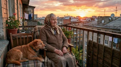 Лай на закате