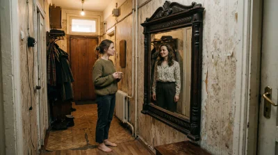 Найденное на чердаке зеркало показывает события вчерашнего дня