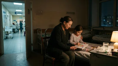 Тихий свет в больничной палате