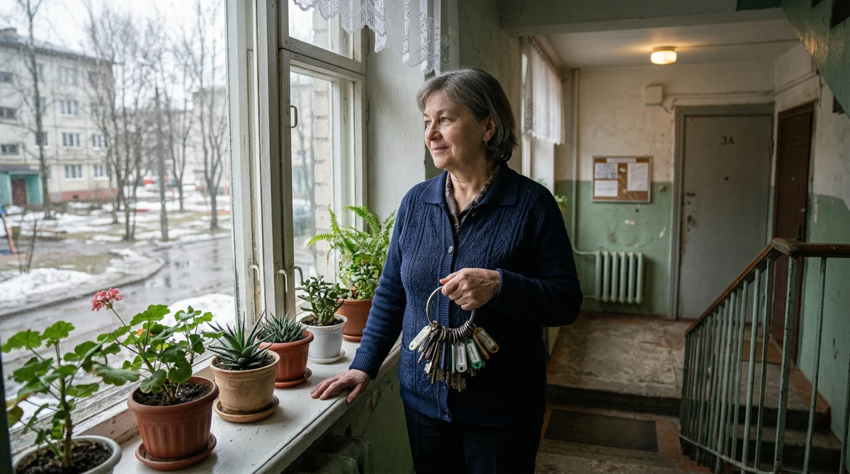 Ключ под третьим горшком. Хранительница подъезда