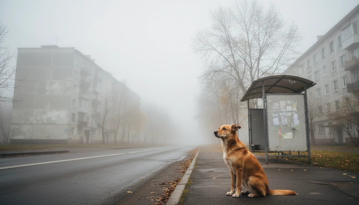 Пёс, который ждал на остановке