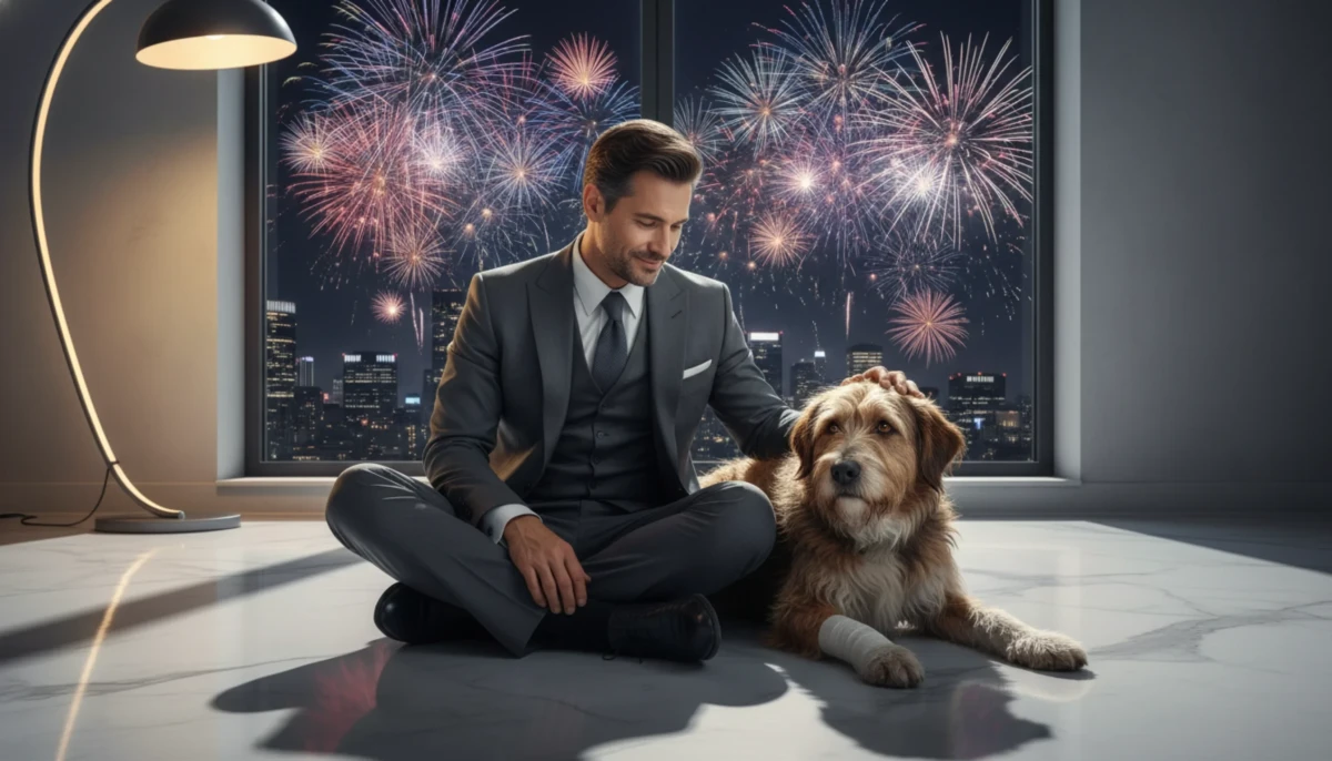 31 декабря. Незваный гость с холодным носом, который спас мой праздник