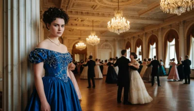 Бальное платье юной княжны