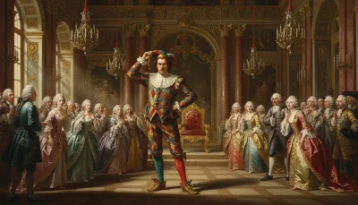 Королевский шут оказался единственным, кто говорил правду