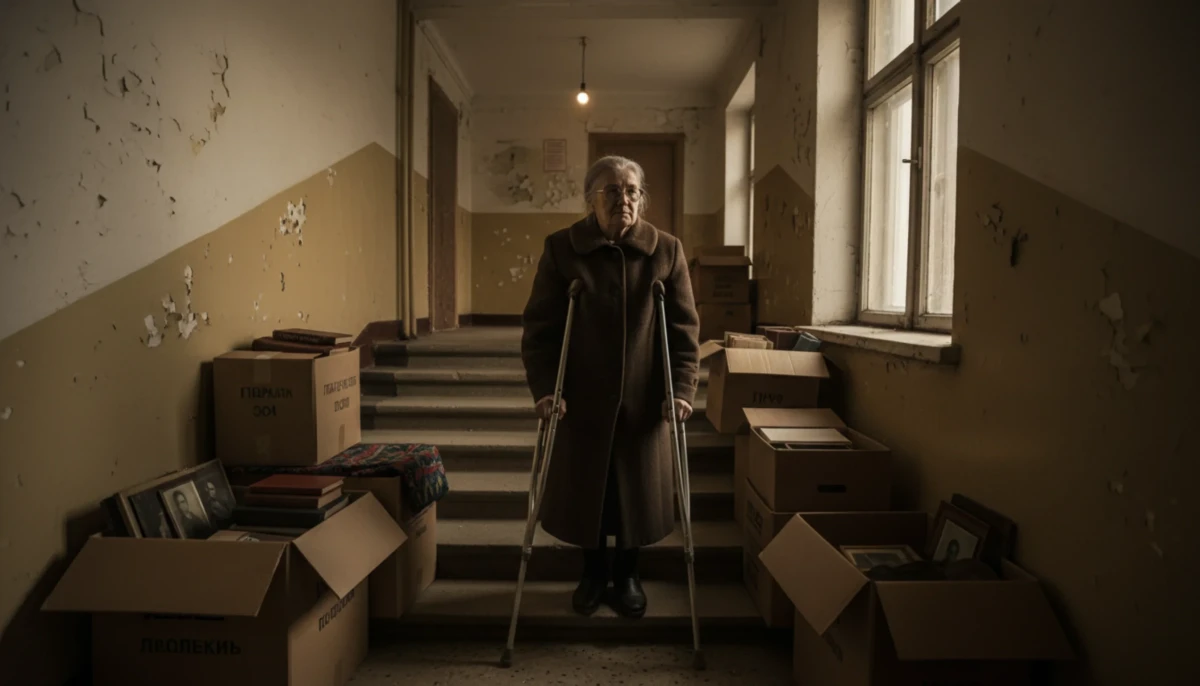 Невестка выставила мои вещи за дверь